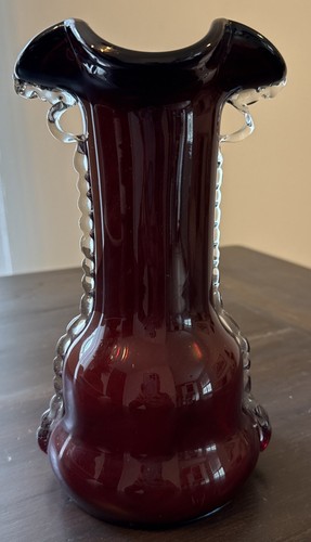 Rindskopf glass vase art - rindskopf,